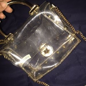 see through purse